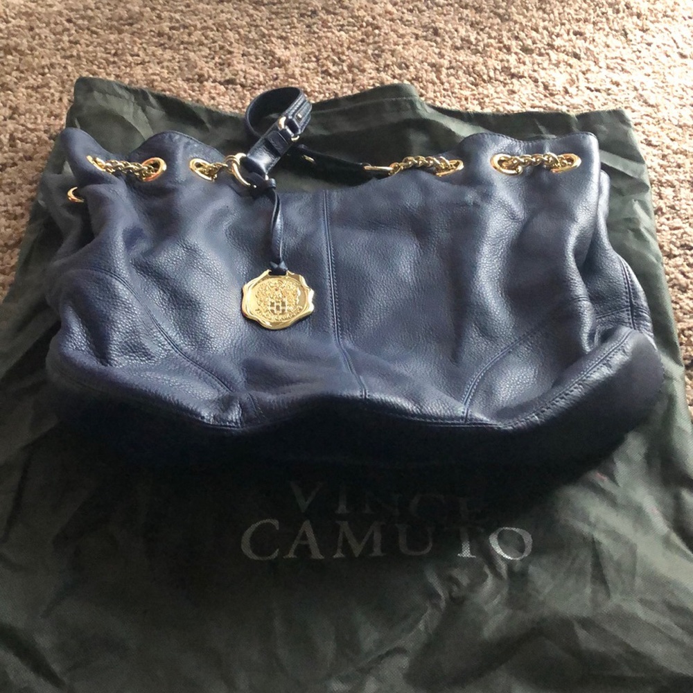 Brand New Vince Camino Blue Purse